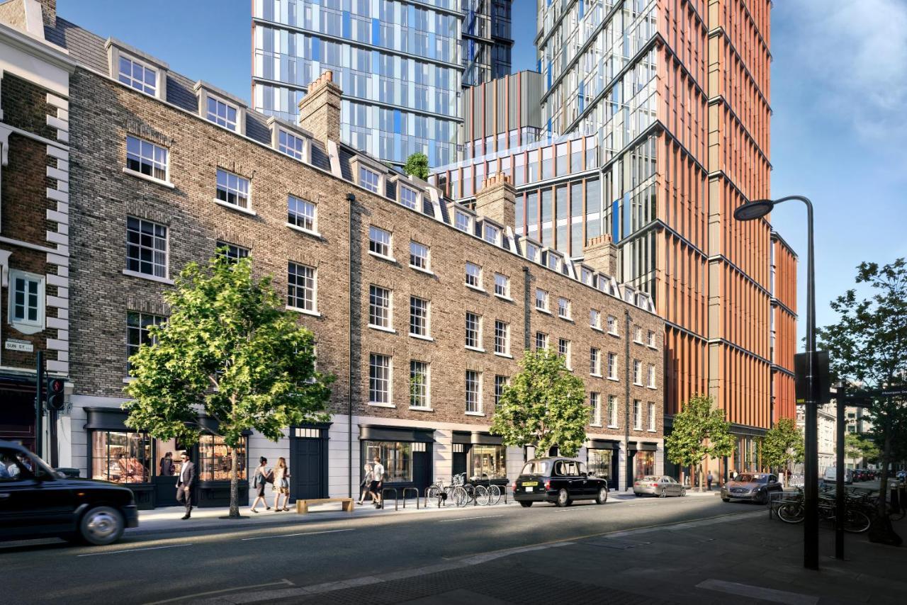 Sun Street Hotel Shoreditch London Exterior foto The proposed development