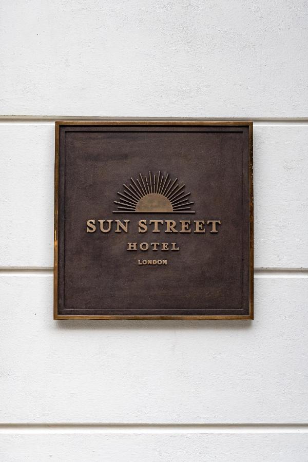 Sun Street Hotel Shoreditch London Exterior foto Sun Street Hotel logo